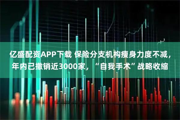 亿盛配资APP下载 保险分支机构瘦身力度不减，年内已撤销近3000家，“自我手术”战略收缩